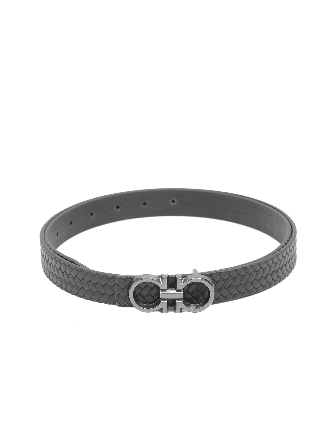 

Calvadoss Girls Textured Genuine Leather Belt, Black
