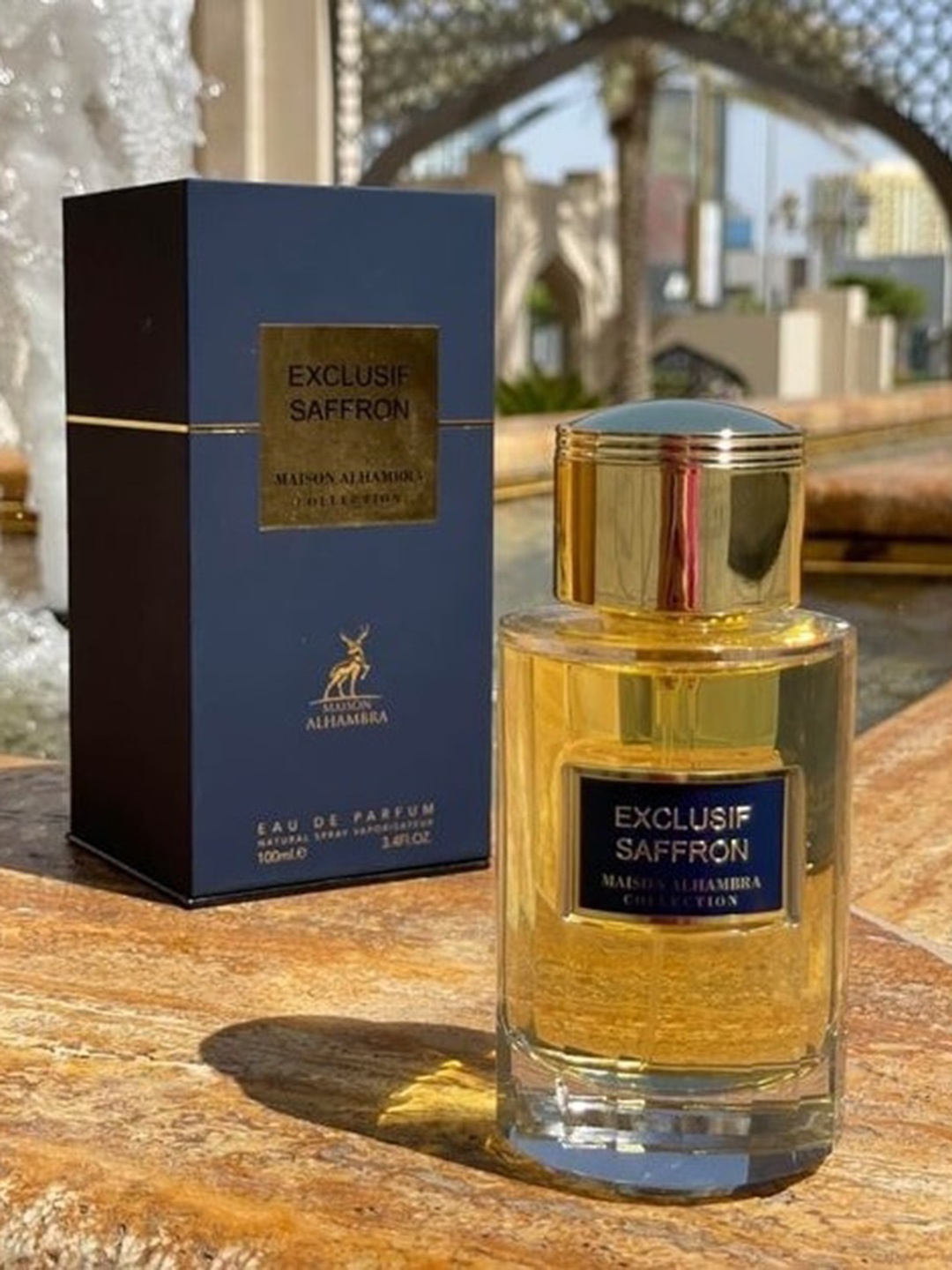 

Lattafa Maison Alhambra Exclusif Saffron Eau De Parfum 100ml, Transparent