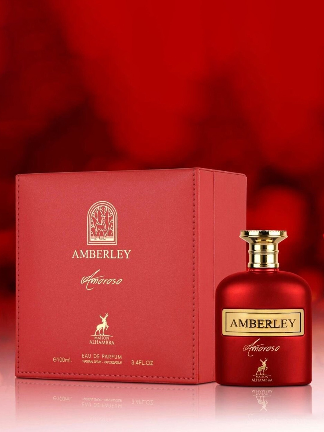 

Lattafa Maison Alhambra Amberley Amoroso Eau De Parfume 100ml, Transparent