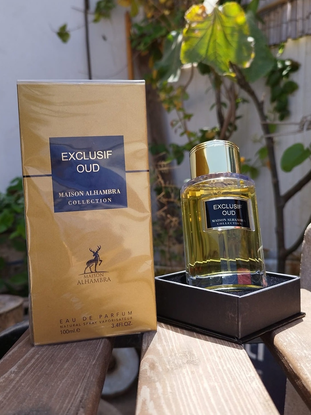 

Lattafa Maison Alhambra Exclusif Oud Eau De Parfum 100ml, Transparent