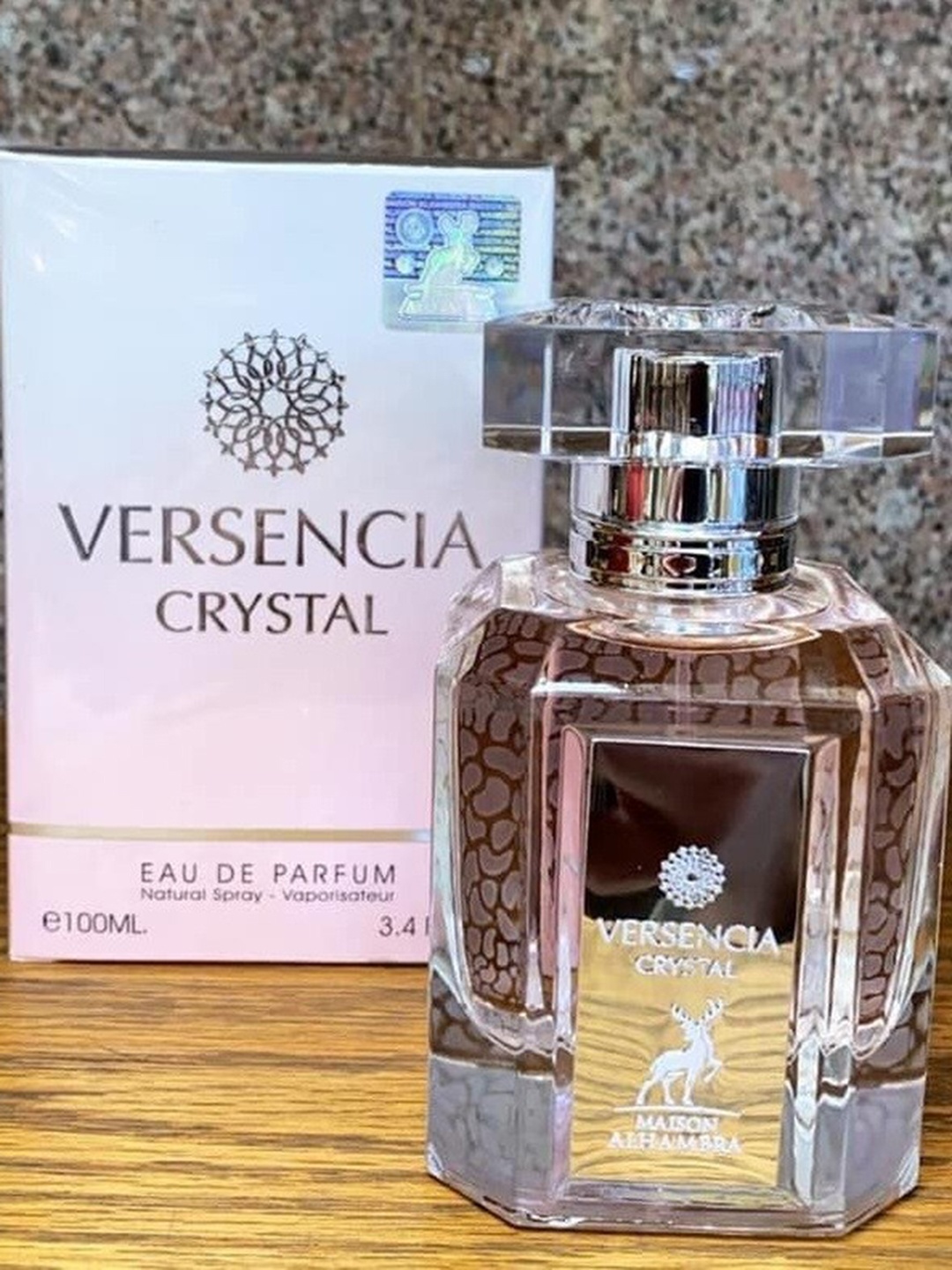 

Lattafa Maison Alhambra Versencia Crystal Eau De Parfum 100ml, Transparent