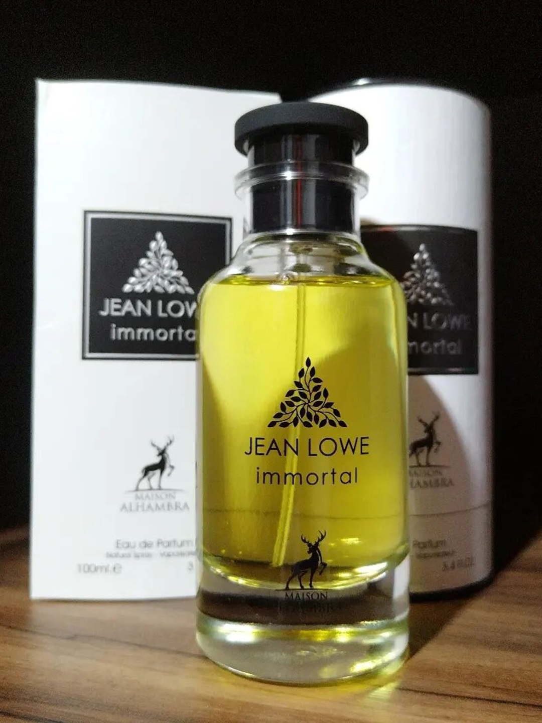 

Lattafa Maison Alhambra Jean Lowe Immortal Eau De Parfum 100ml, Transparent