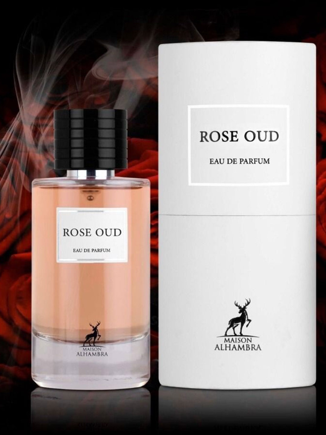 

Lattafa Rose Oud Eau De Parfum - 100 ml, Peach