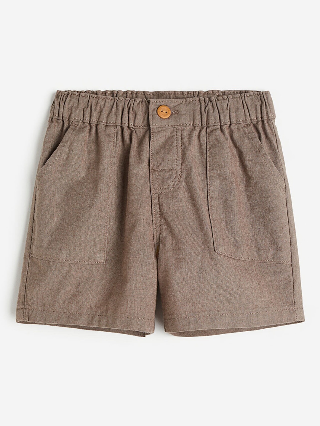 

H&M Boys Pure Cotton Shorts, Beige