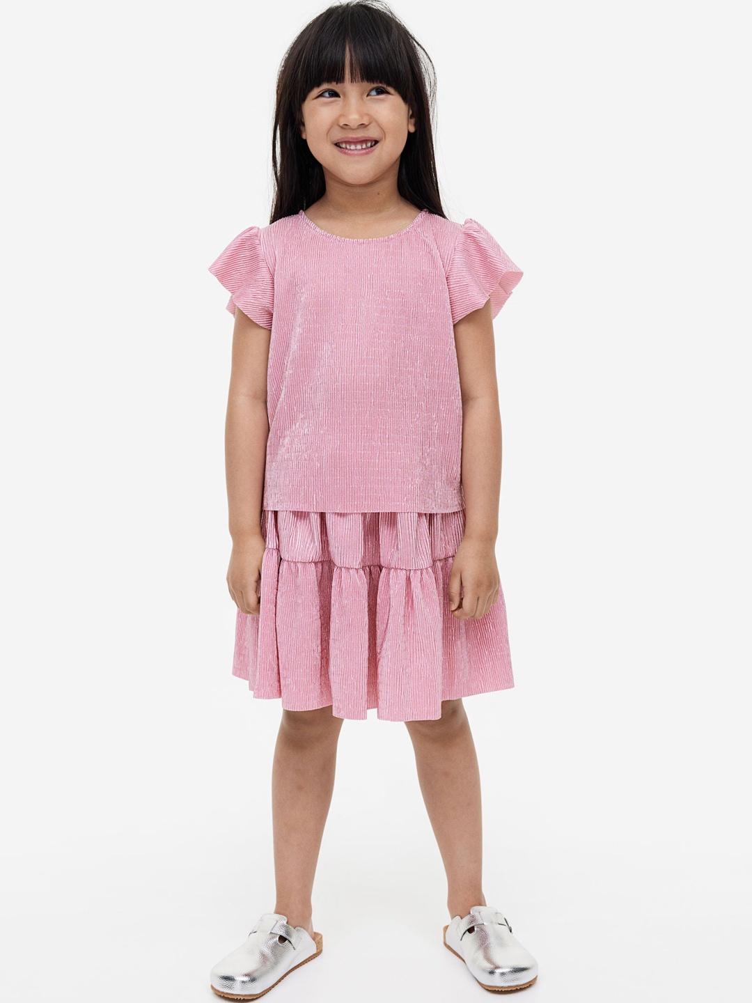

H&M Girls 2-Piece Shimmering Set, Pink