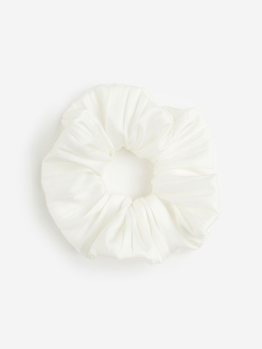 

H&M Large Scrunchie, White