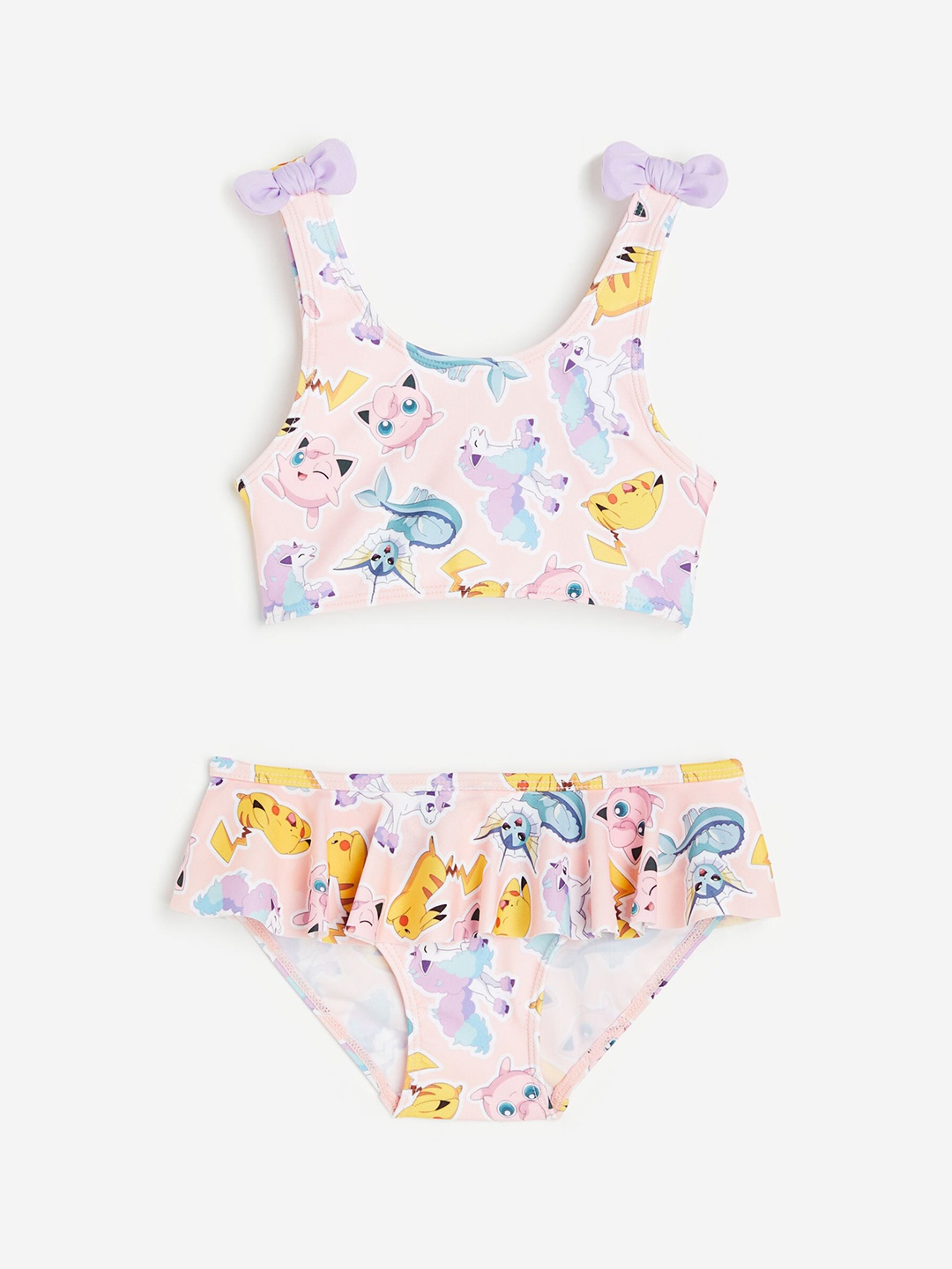 

H&M Girls Printed Bikini, Pink
