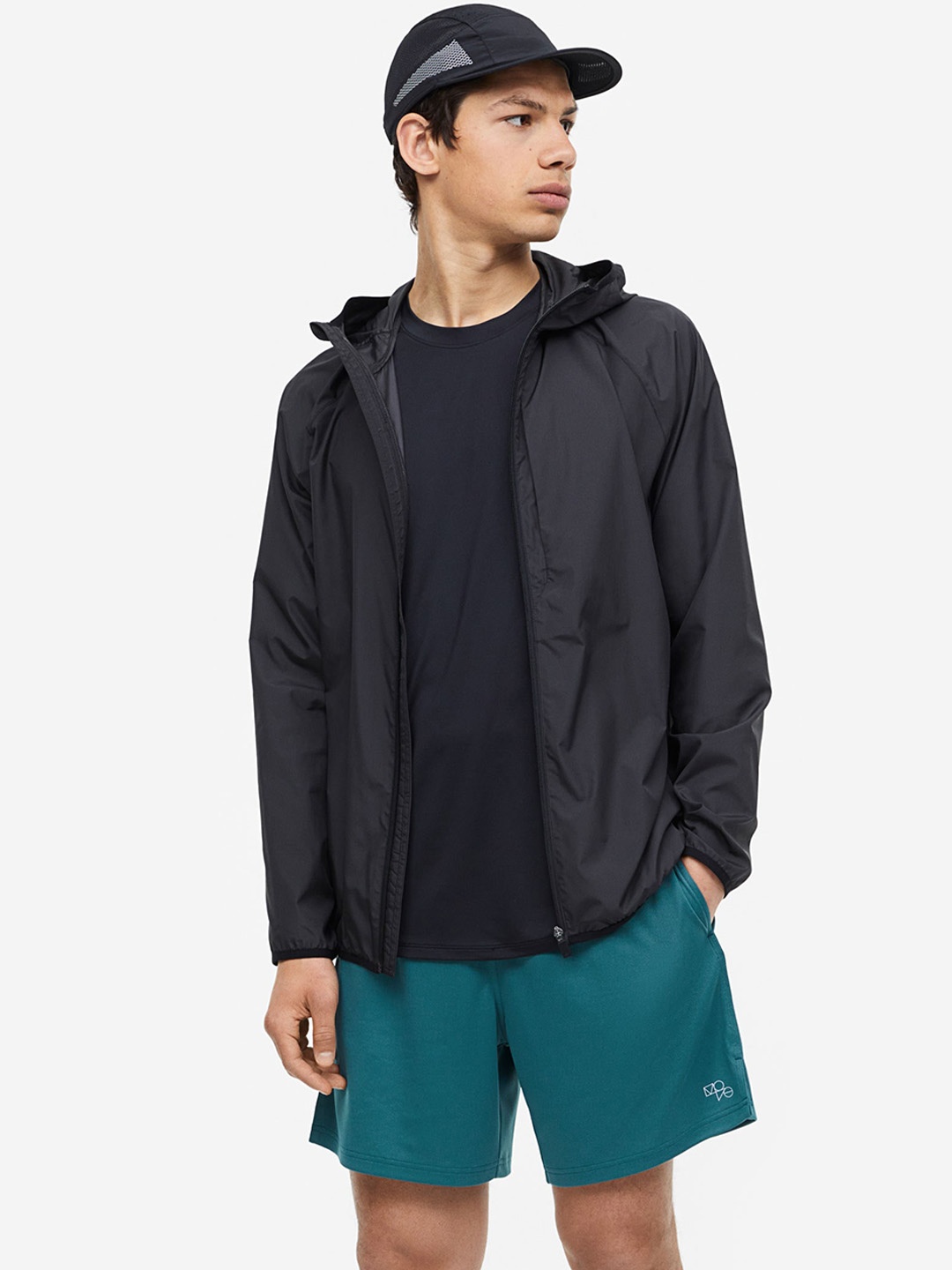 

H&M Men Sports Shorts, Turquoise blue