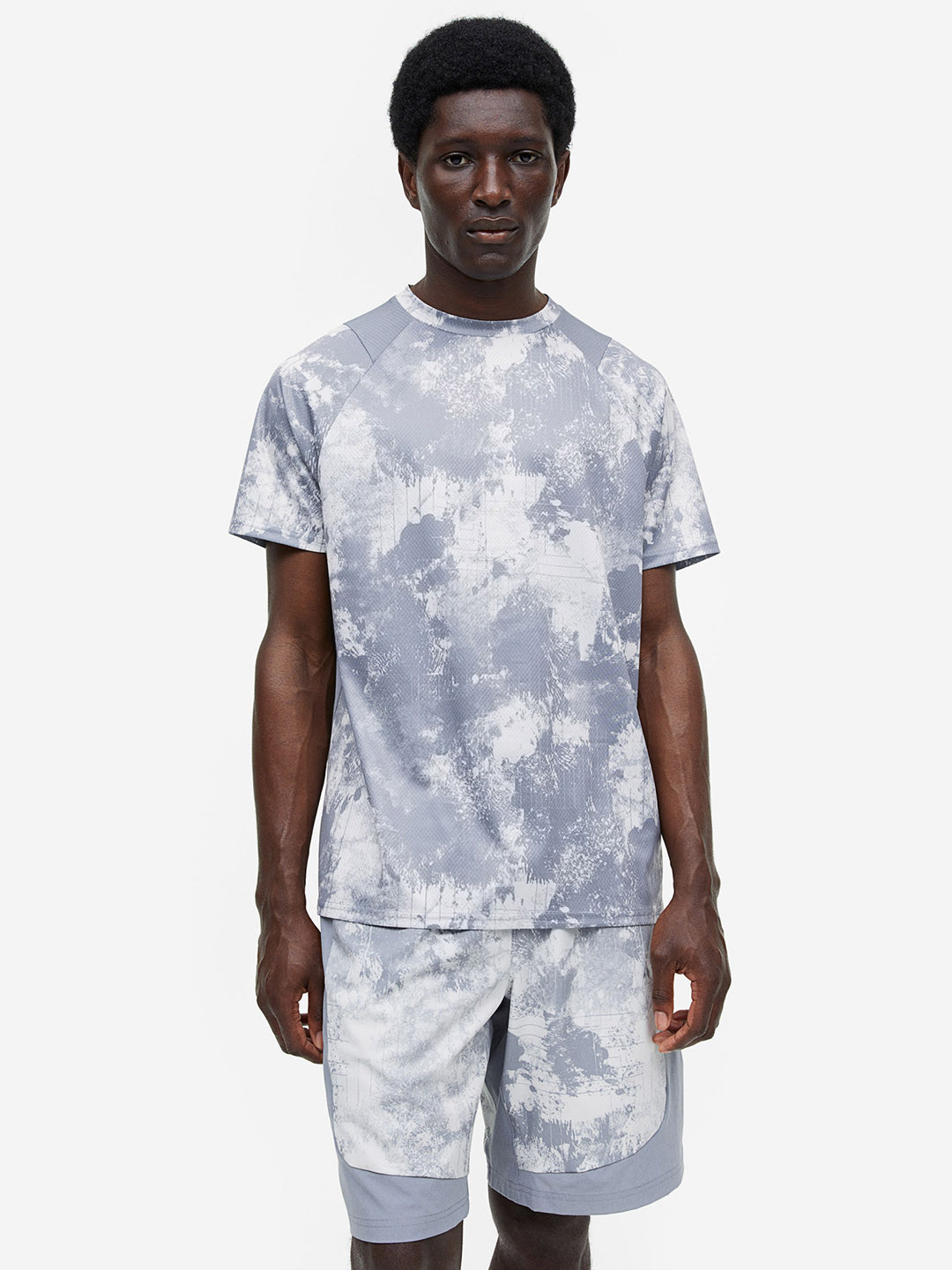 

H&M Men DryMove Sports Top, Grey