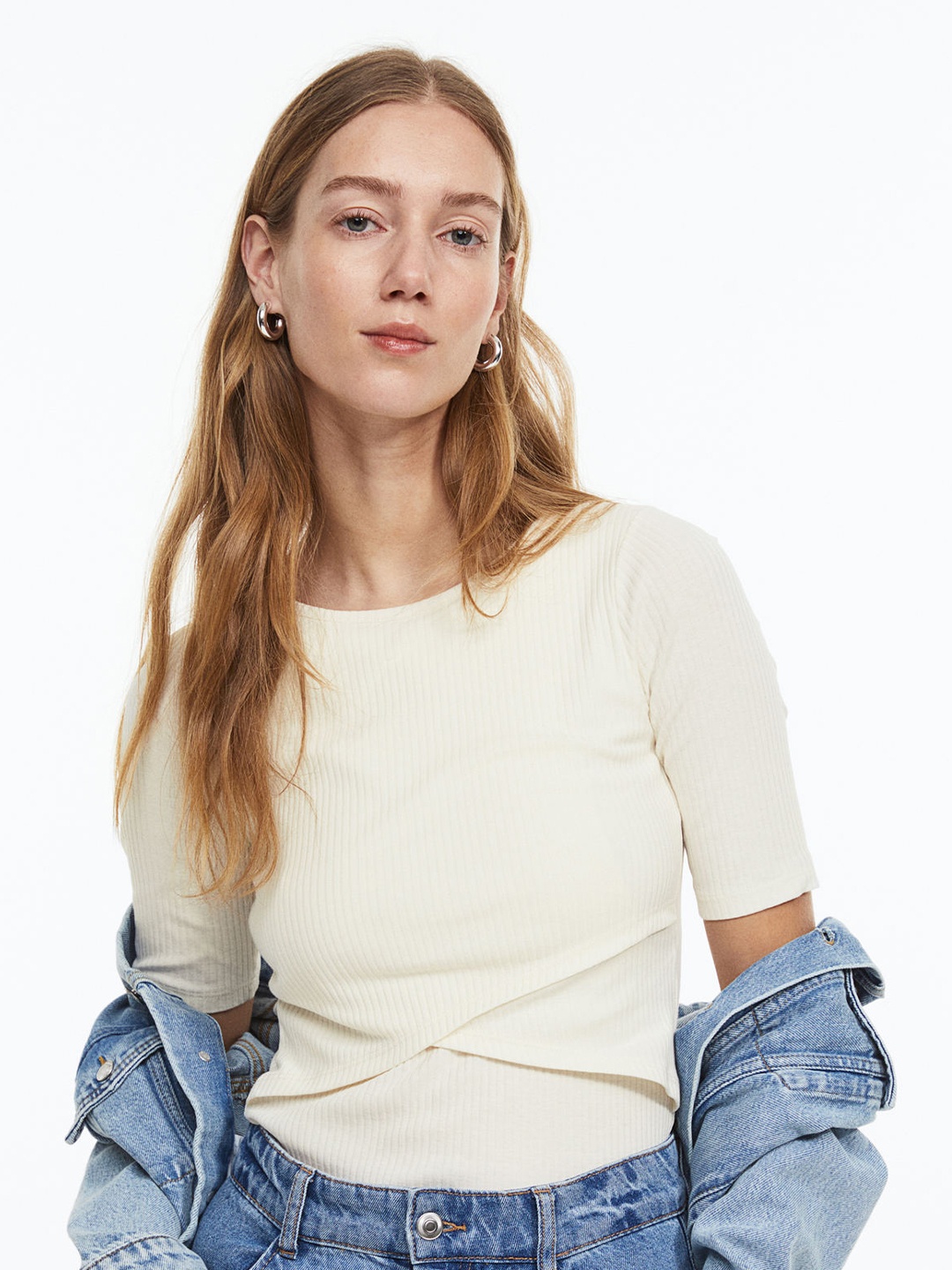 

H&M MAMA 2-Pack Nursing Tops, Black