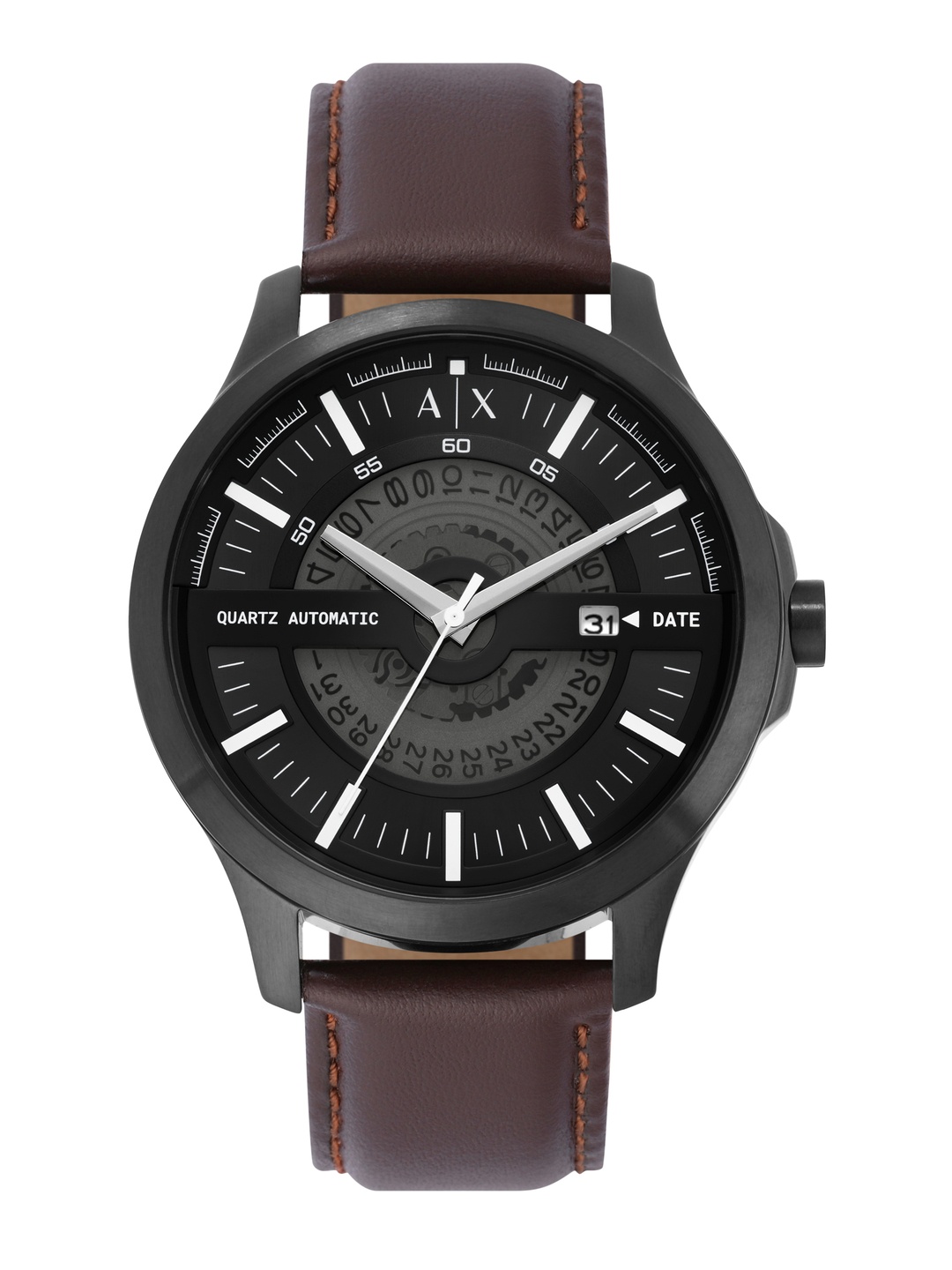 

Armani Exchange Men Analogue Watch AX2446, Black