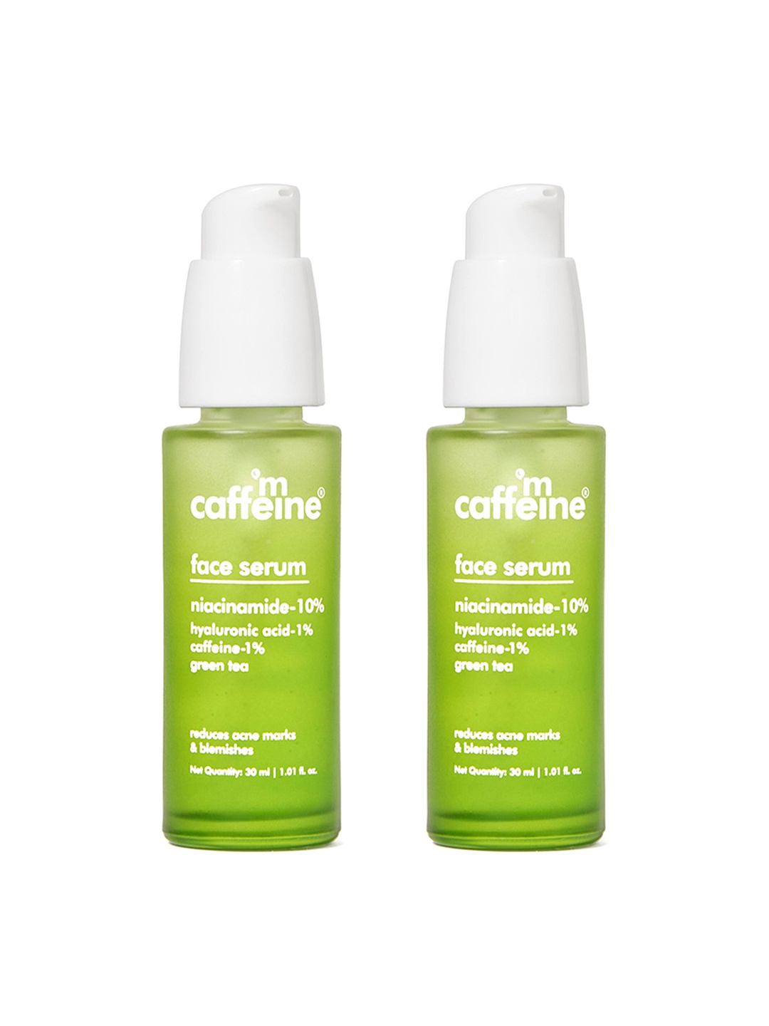 

MCaffeine Set of 2 10% Niacinamide Green Tea Face Serum - 30ml each