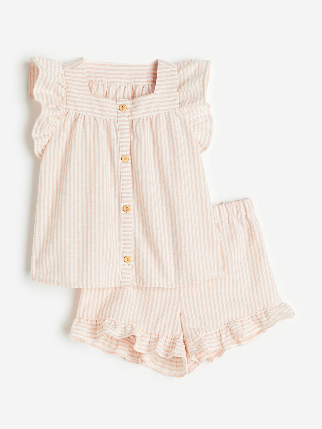 

H&M Girls 2-Piece Cotton Set, Pink