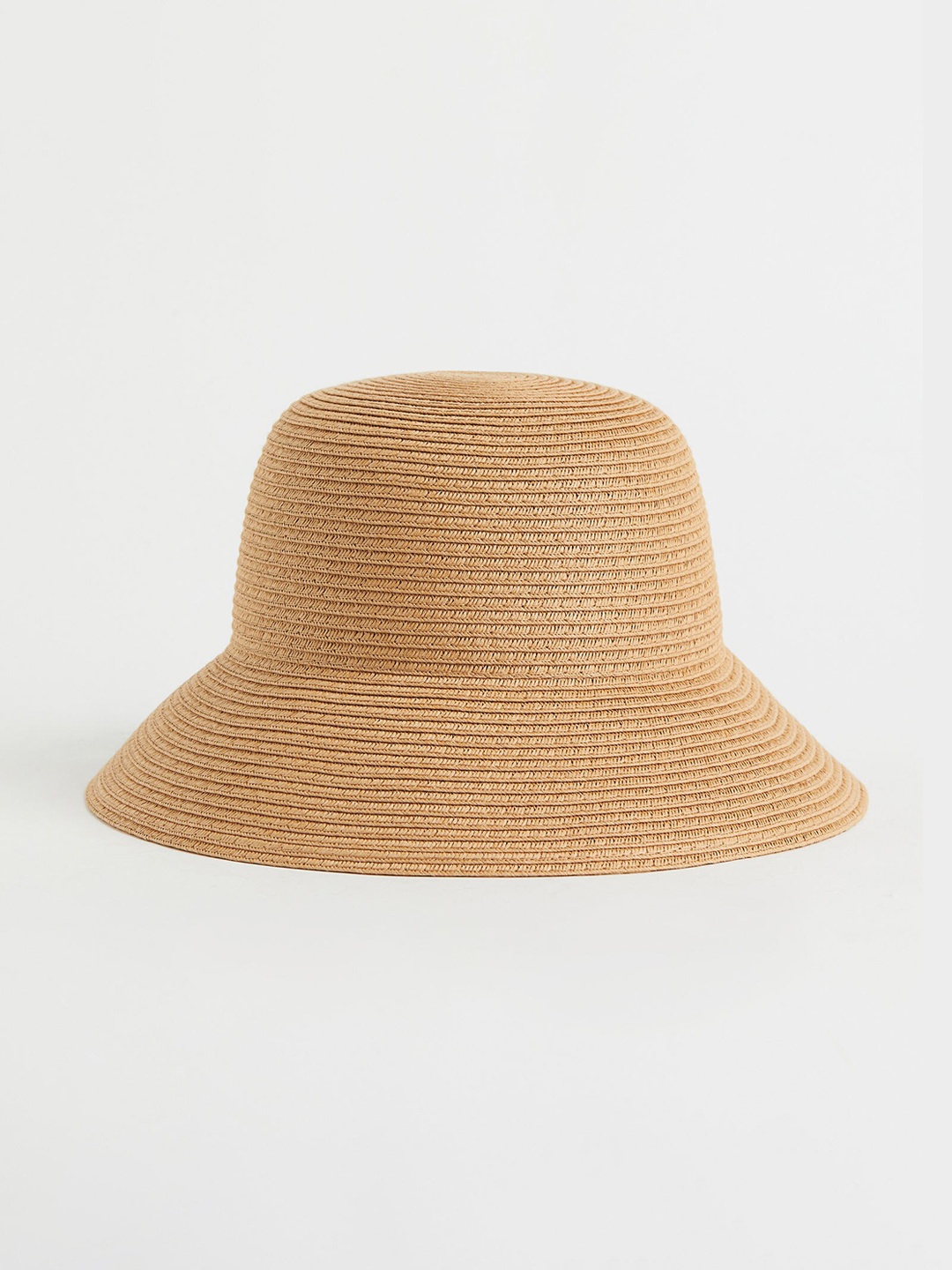 

H&M Women Straw Bucket Hat, Beige