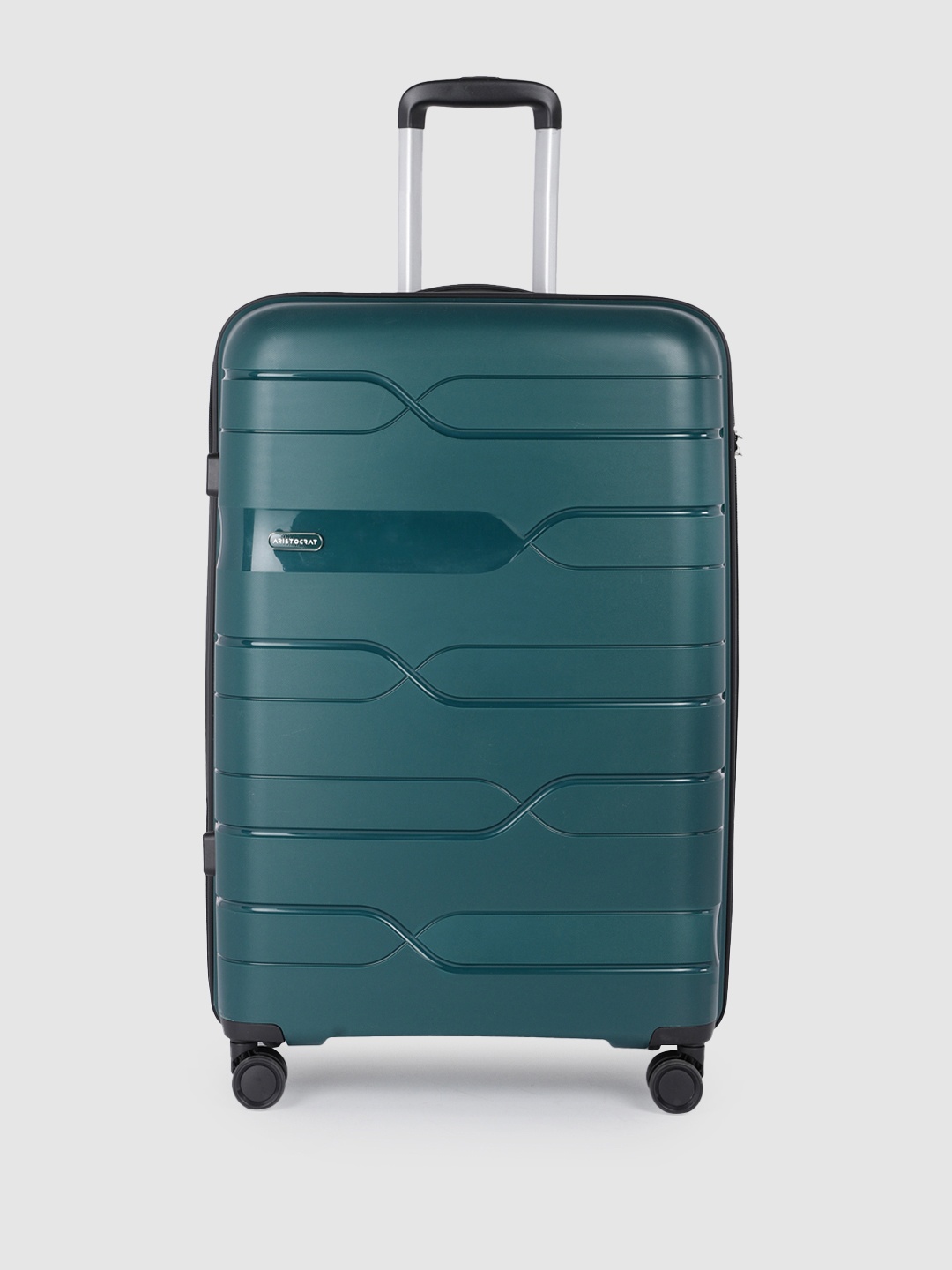 

Aristocrat WAVE Large Hard Sided Trolley Suitcase, Green