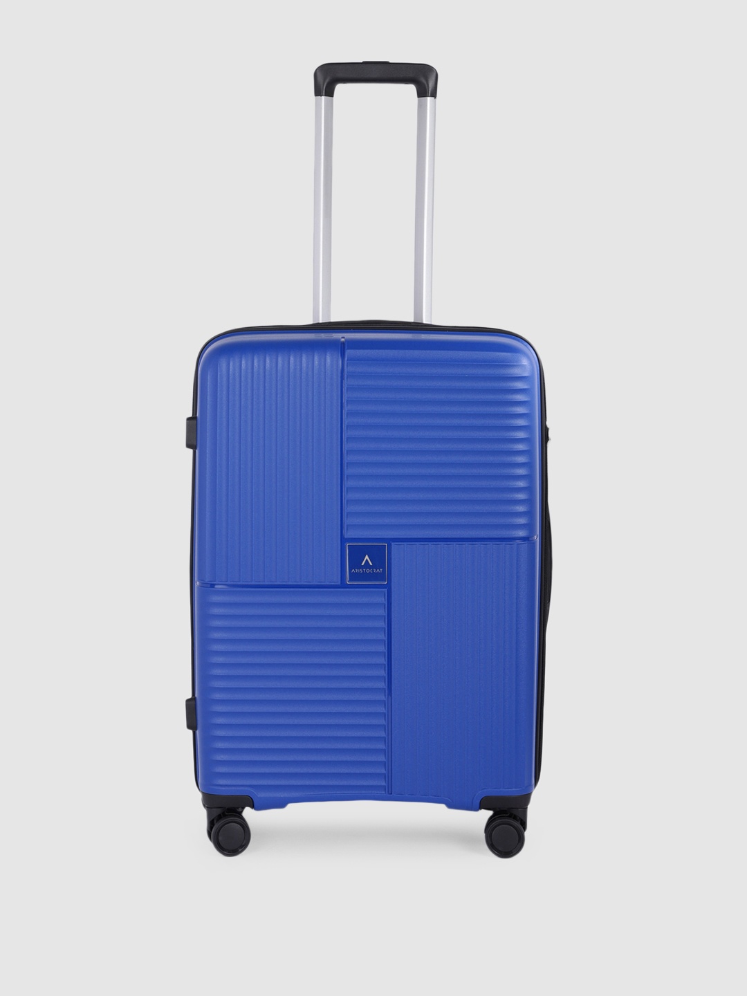 

Aristocrat ALLIANCE 8W Textured Hard 360-Degree Rotation Medium Trolley Suitcase, Blue