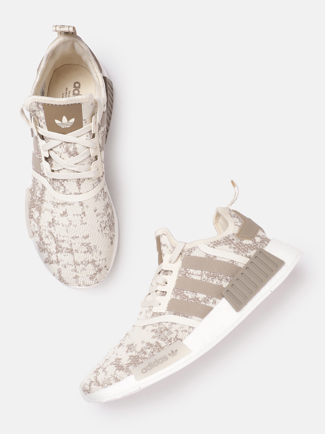 

ADIDAS Originals Women Woven Design NMD_R1 Sneakers, Brown