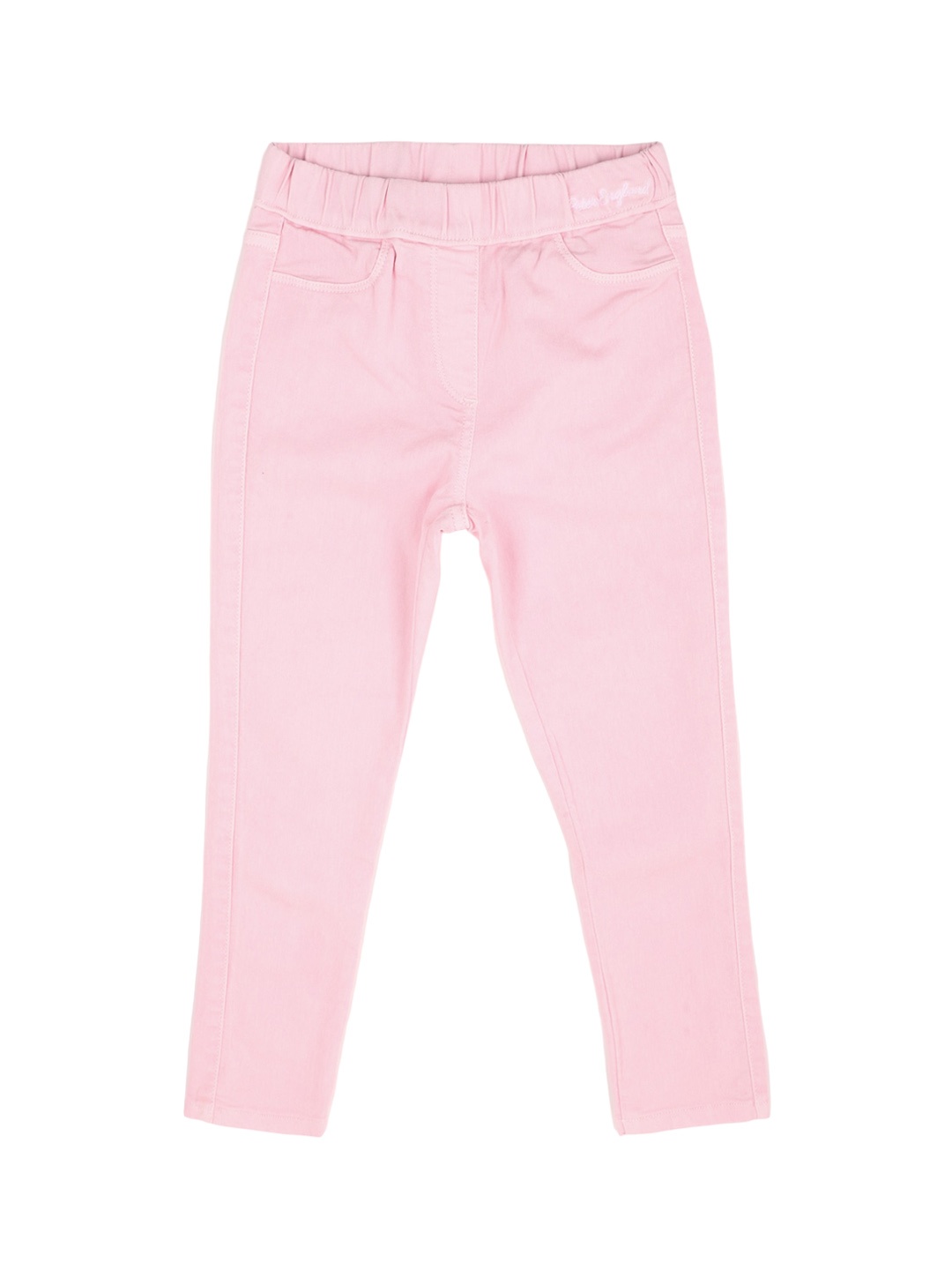 

Peter England Girls Skinny Fit Coloured Jeans, Pink