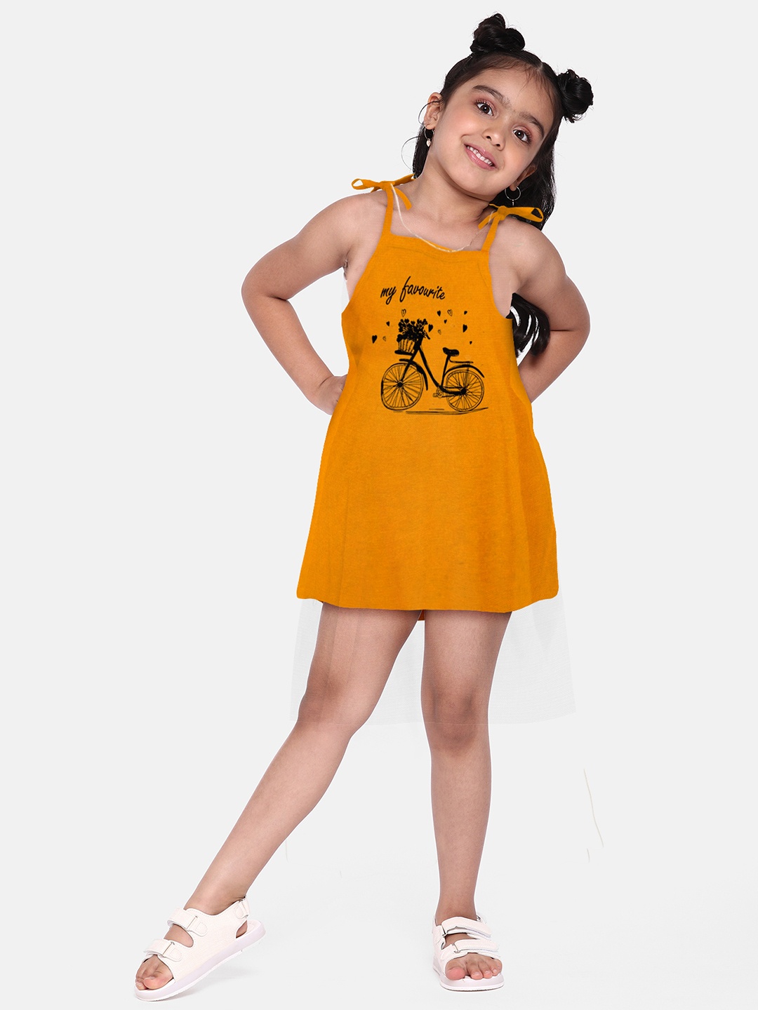 

A.T.U.N. Girls A-Line Mini Dress, Mustard