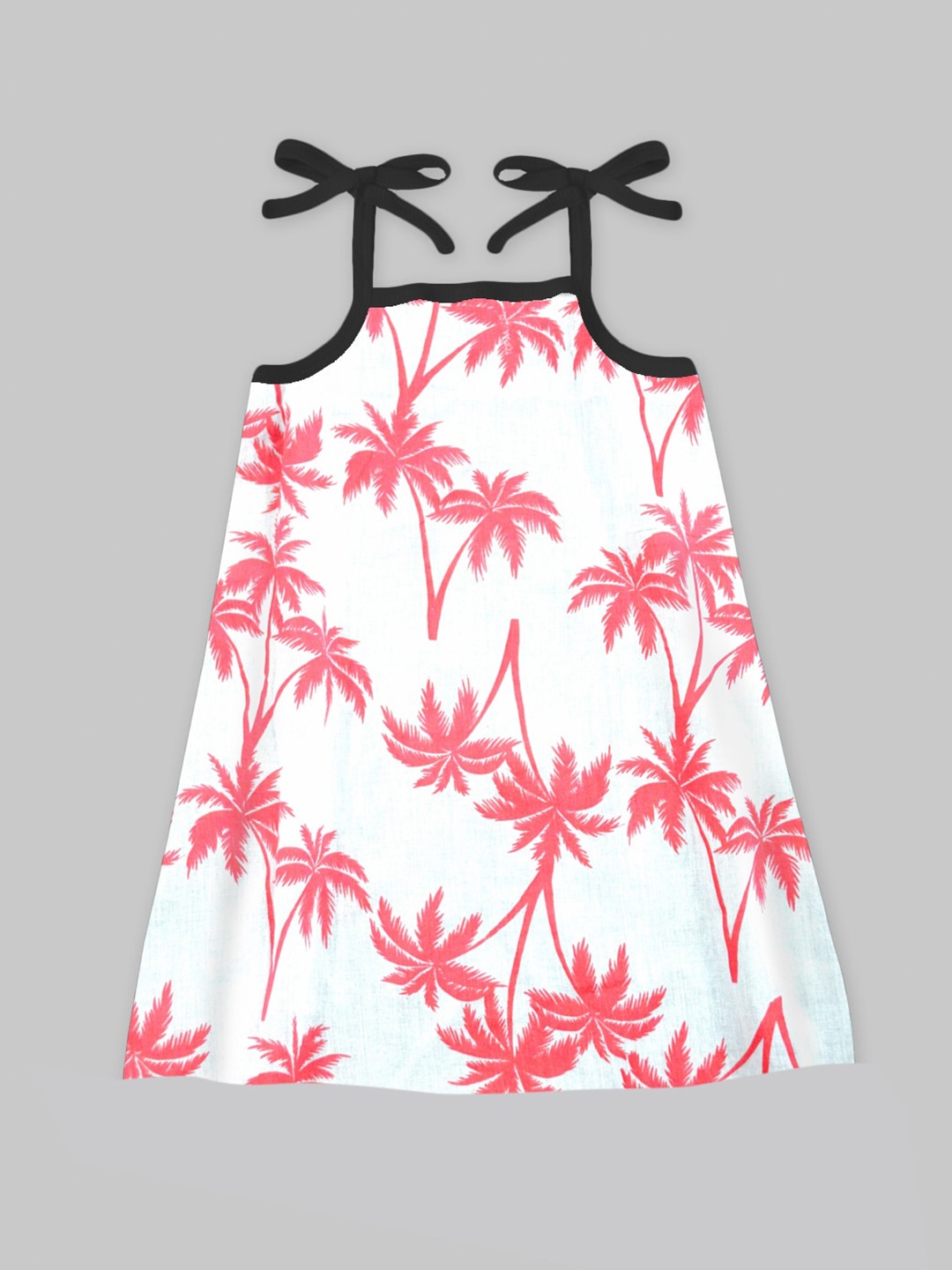 

A.T.U.N. Girls Floral Print A-Line Dress, White