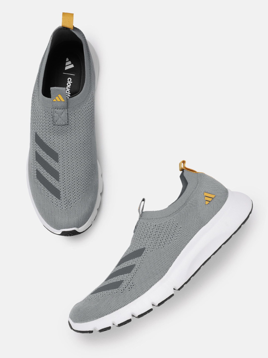 

ADIDAS Men Woven Design WalkWagon Shoes, Grey