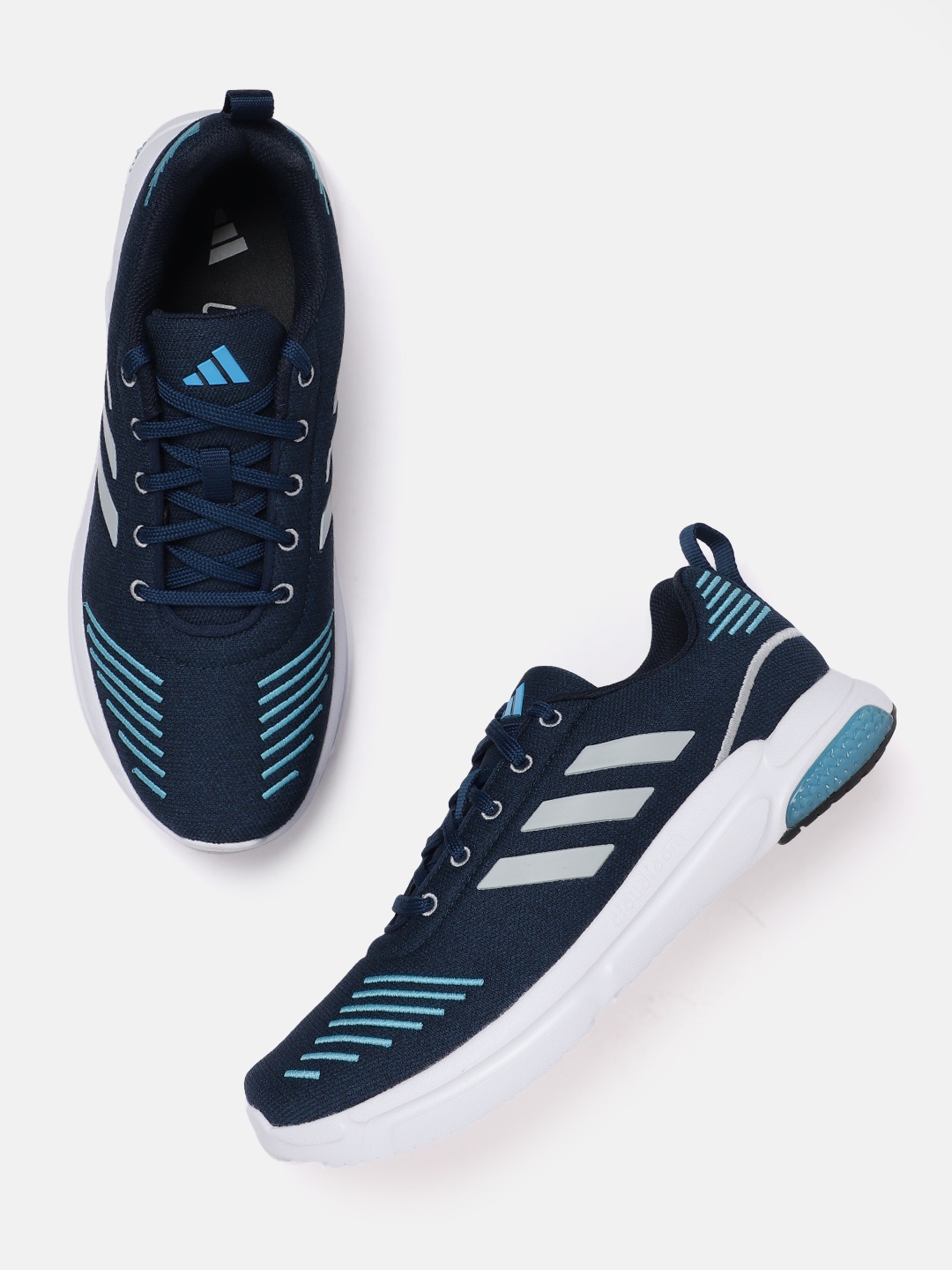 

ADIDAS Men Woven Design Adi Revup Running Shoes, Navy blue