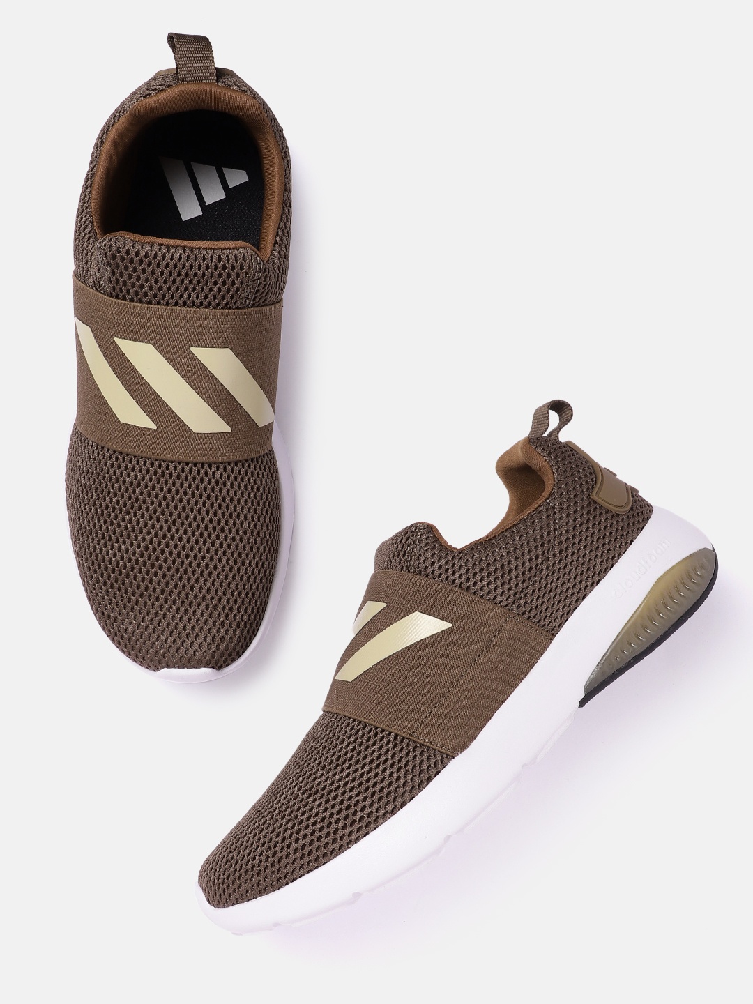

ADIDAS Men Woven Design Gladde Walk Shoes, Brown