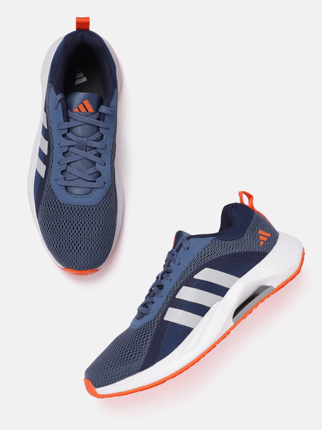 

ADIDAS Men Woven Design Step-N-Pace Running Shoes, Blue