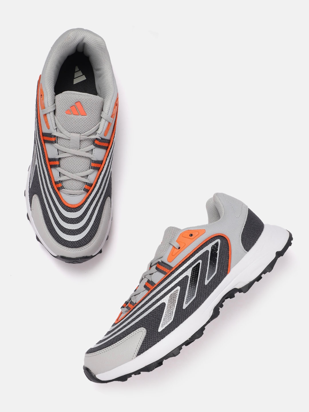 

ADIDAS Men Woven Design AZTOR TRAILEX Trekking Shoes, Grey