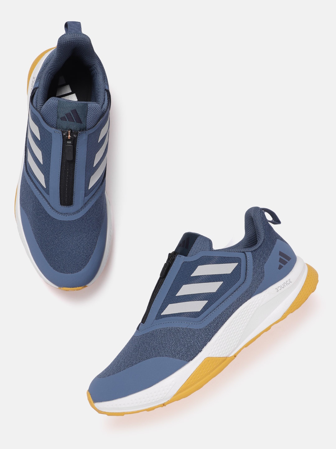 

ADIDAS Men Woven Design Tranquilo Running Shoes, Navy blue
