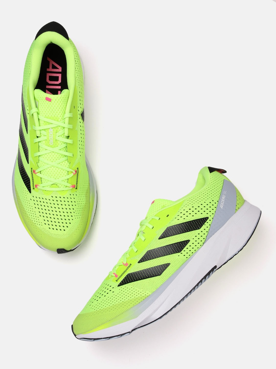 

ADIDAS Men Woven Design ADIZERO SL Running Shoes, Green