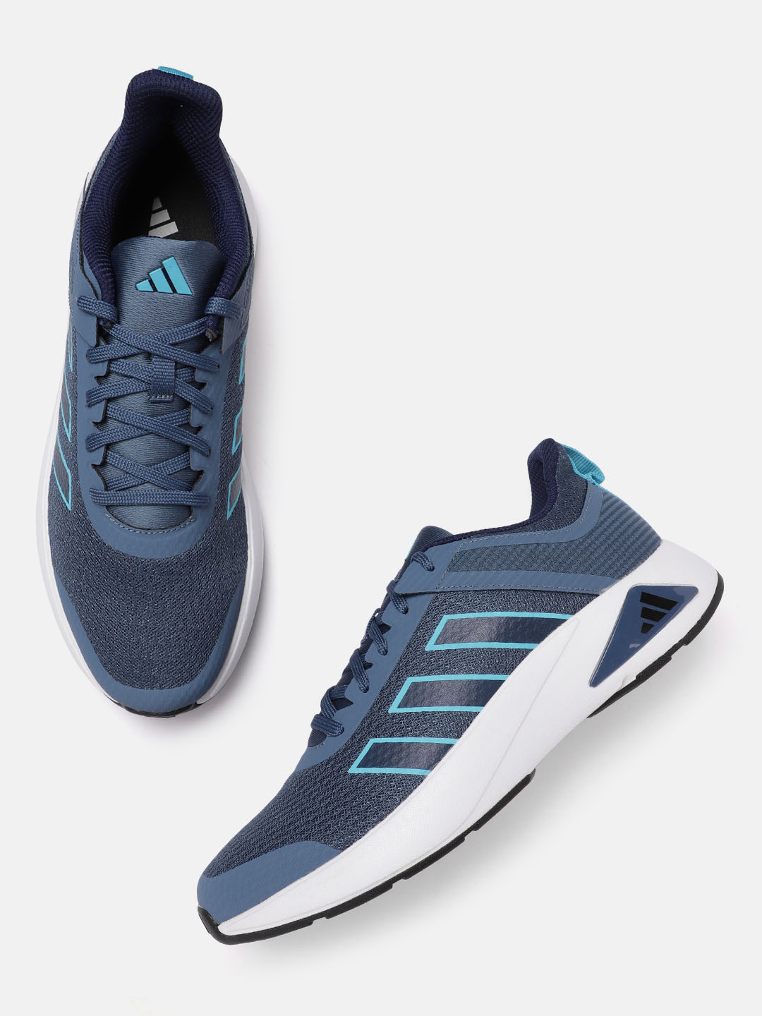 

ADIDAS Men Woven Design Adimove Running Shoes, Blue