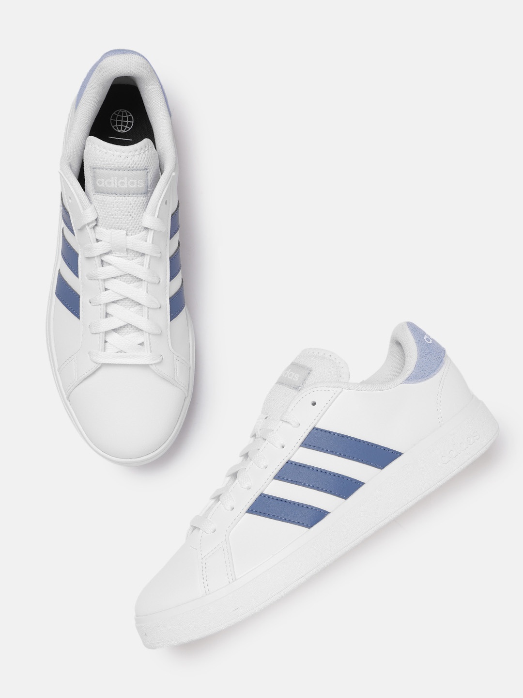 

ADIDAS Men Grand Court Base 2.0 Tennis Shoes, White