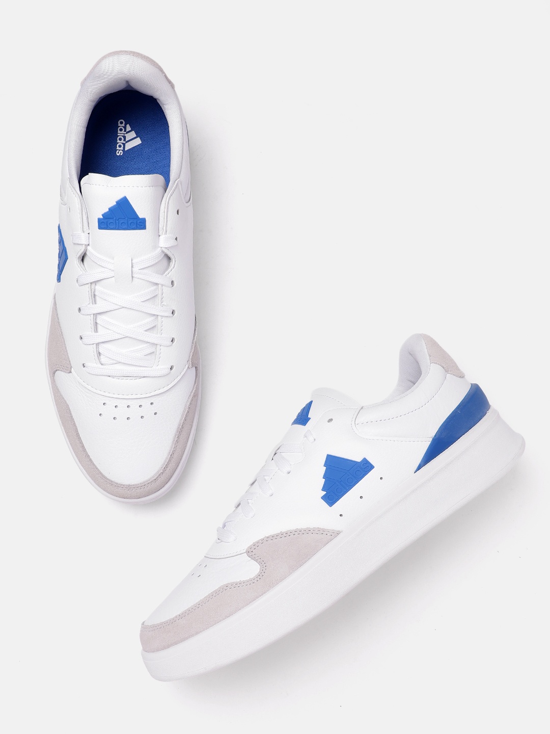

ADIDAS Men Kantana Leather Tennis Shoes, White