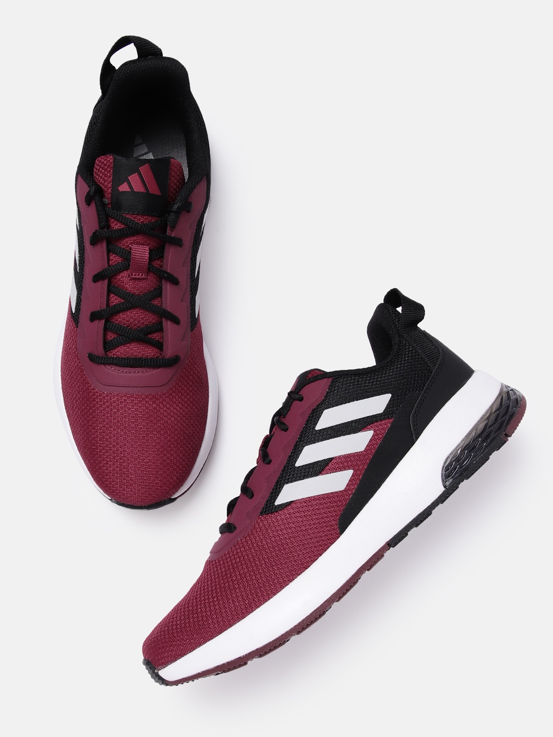 

ADIDAS Men Woven Design Epik Comfort Running Shoes, Red