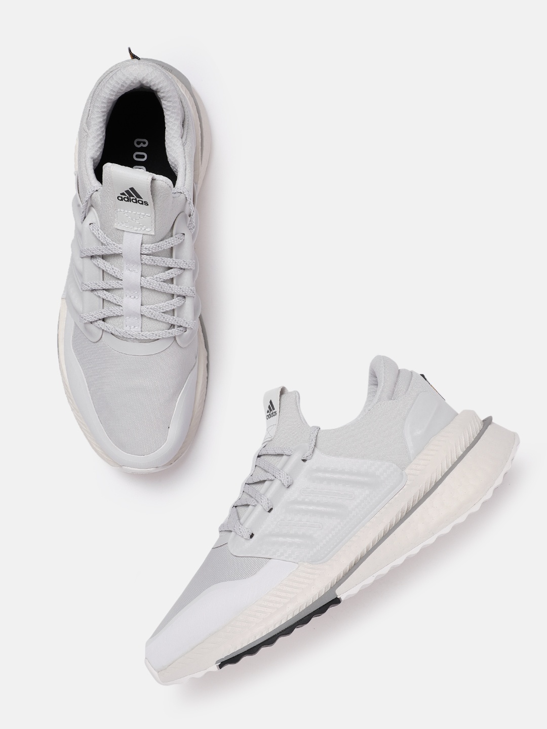 

ADIDAS Men Woven Design X_Plrboost Running Shoes, Grey