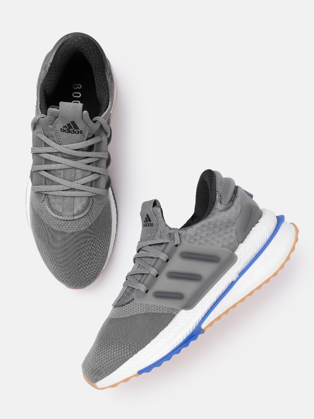 

ADIDAS Men Woven Design X_Plrboost Running Shoes, Grey