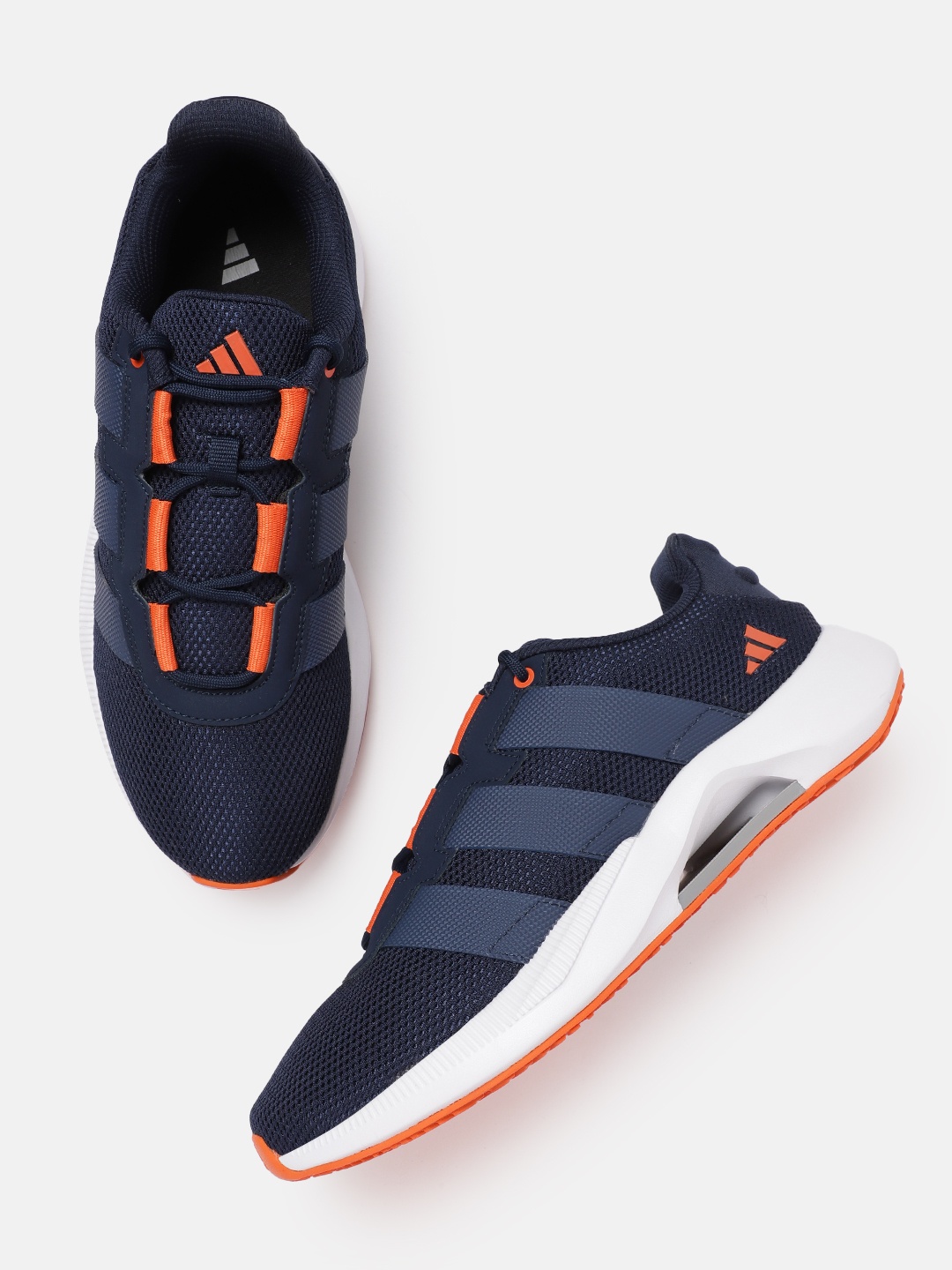 

ADIDAS Men Woven Design Fluxx Pace Running Shoes, Navy blue