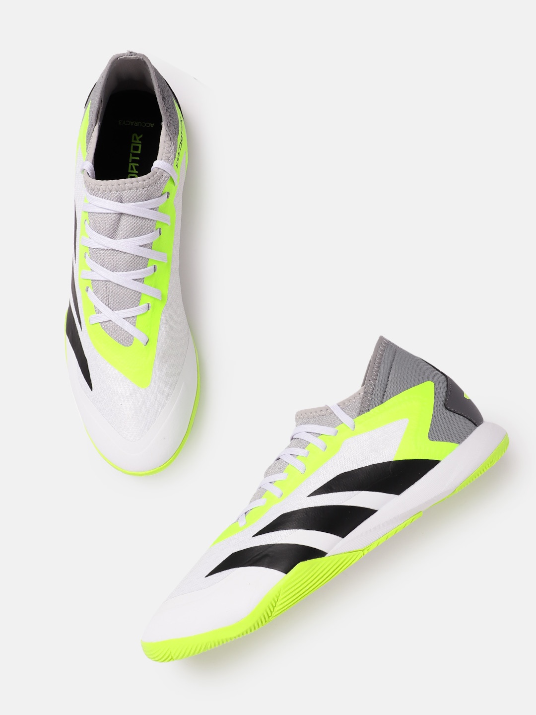 

ADIDAS Unisex PREDATOR ACCURACY.3 IN Football Shoes, White