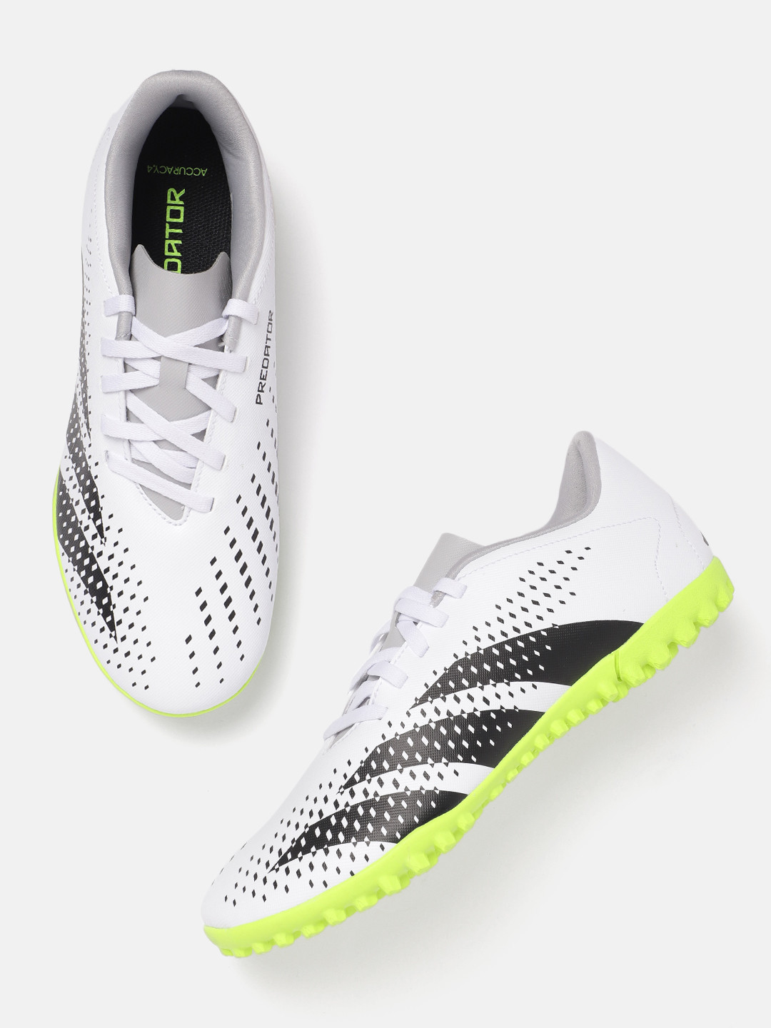 

ADIDAS Unisex Predator Accuracy.4 Turf Football Shoes, White