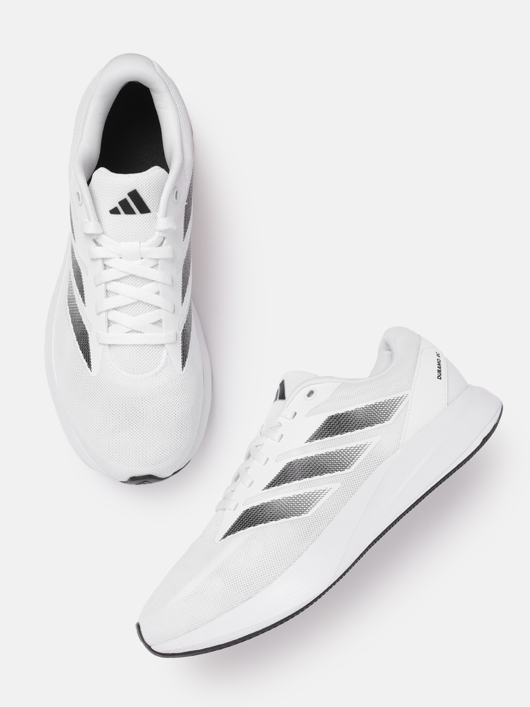 

ADIDAS Unisex Woven Design Duramo RC Running Shoes, White