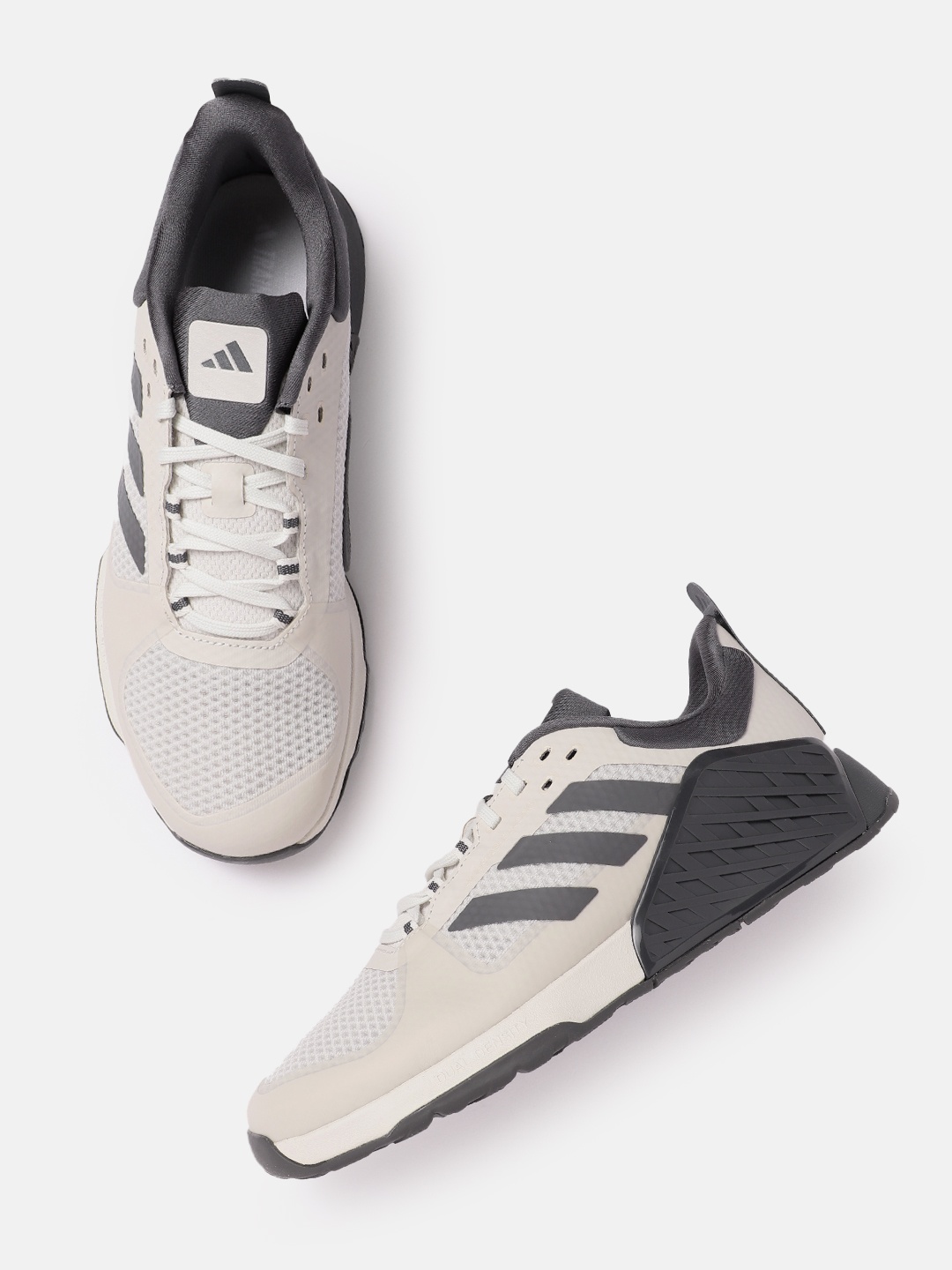 

ADIDAS Unisex Woven Design Dropset 2 Training Shoes, Grey