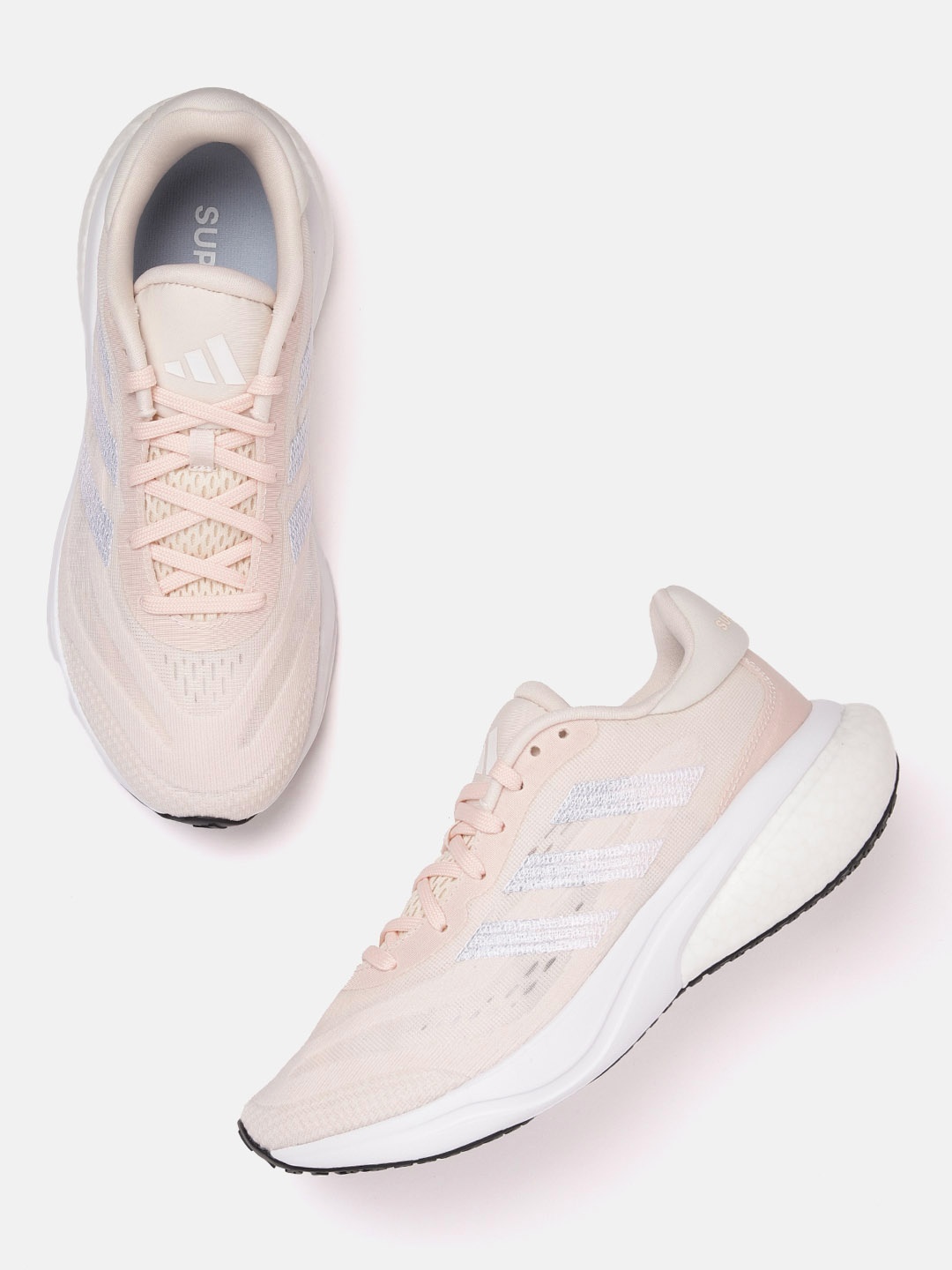 

ADIDAS Women Woven Design SUPERNOVA 3 Running Shoes, Peach
