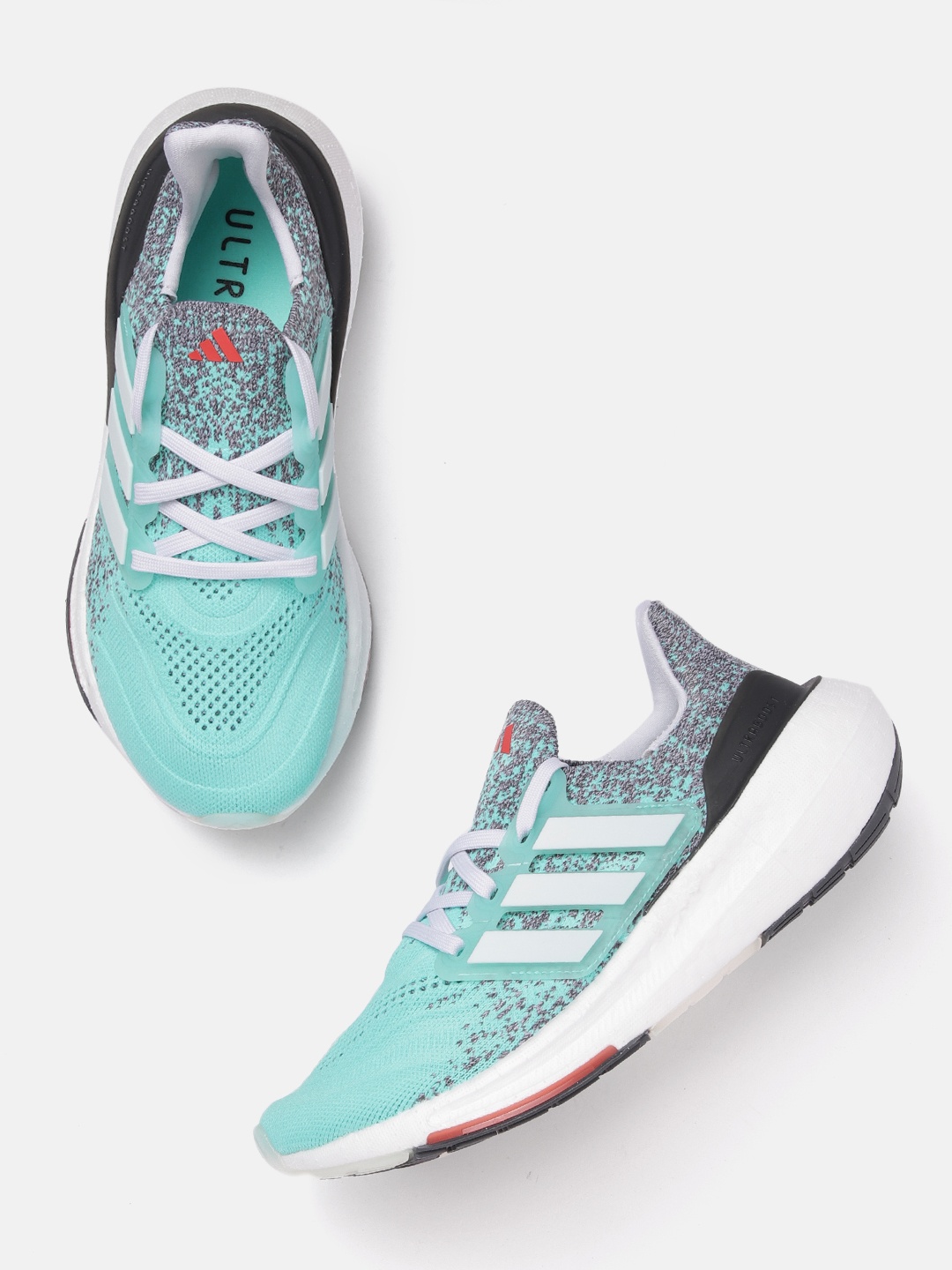 

ADIDAS Women Woven Design ULTRABOOST LIGHT Running Shoes, Green