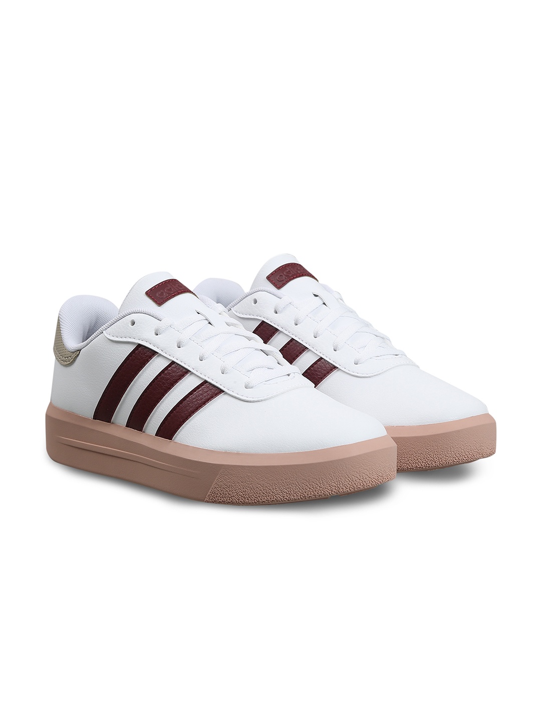 

ADIDAS Women Court Platform Shoes, White