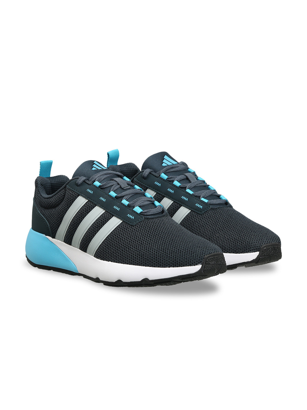 

ADIDAS Women Woven Design Divoky Mode Running Shoes with Striped Detail, Navy blue