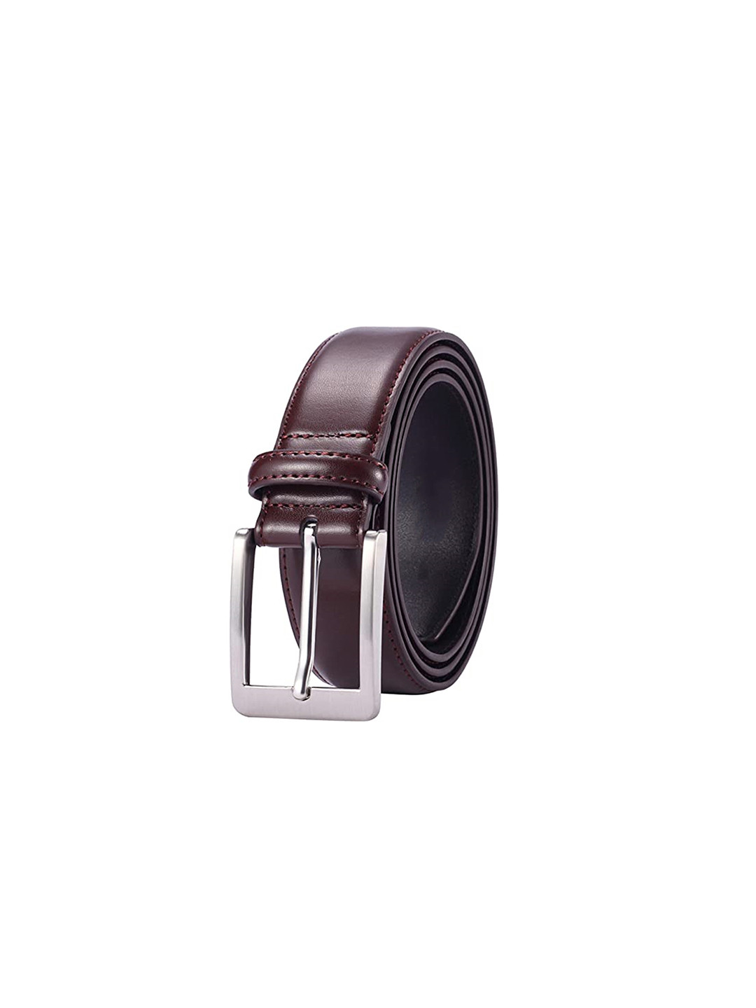 

KAEZRI Men PU Formal Belt, Brown
