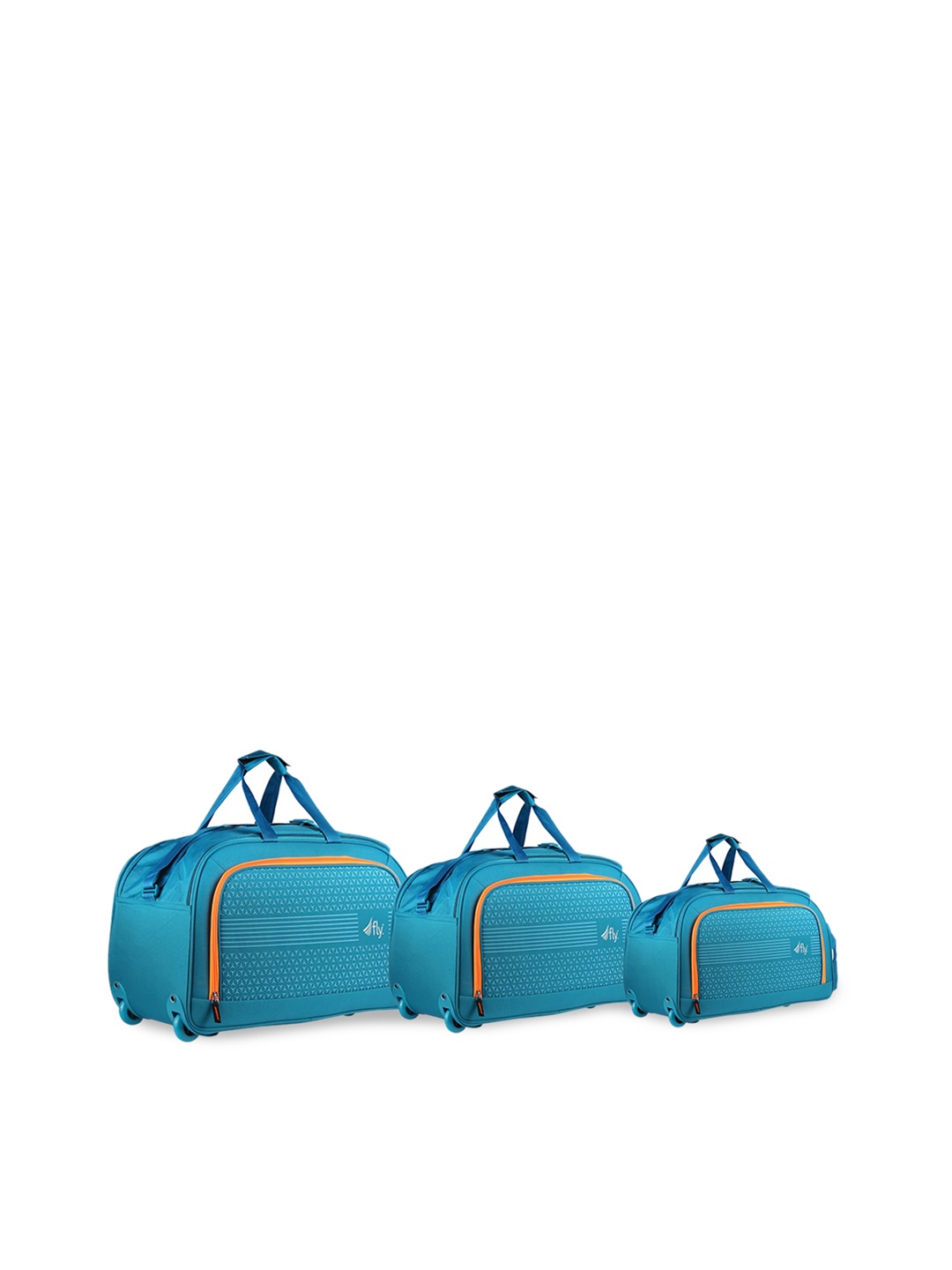 

fly Set Of 3 Travel Duffel Bags, Teal