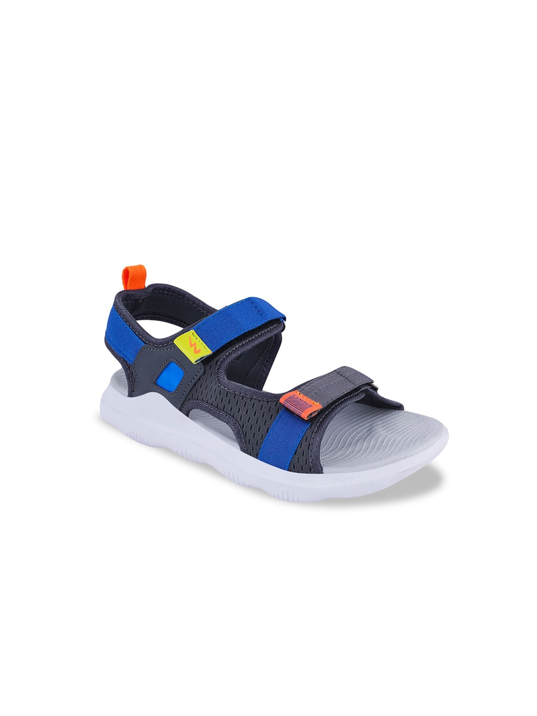 

Campus Kids Colourblocked Sports Sandals, Grey