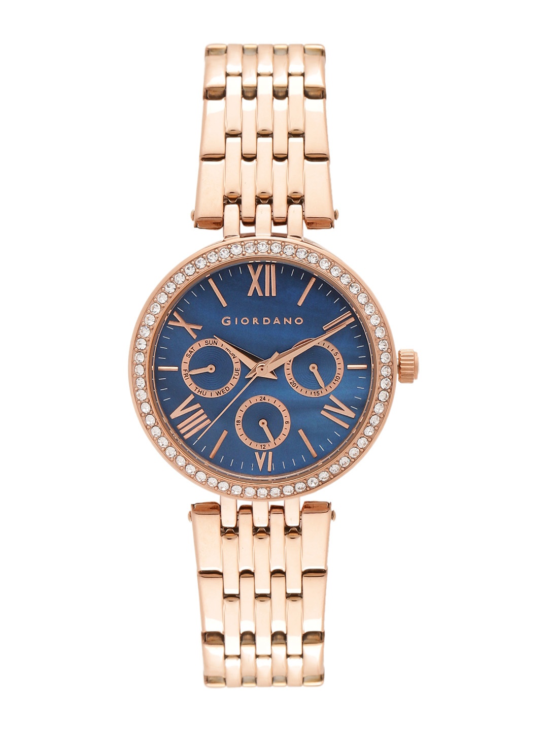 

GIORDANO Women Blue Analogue Watch